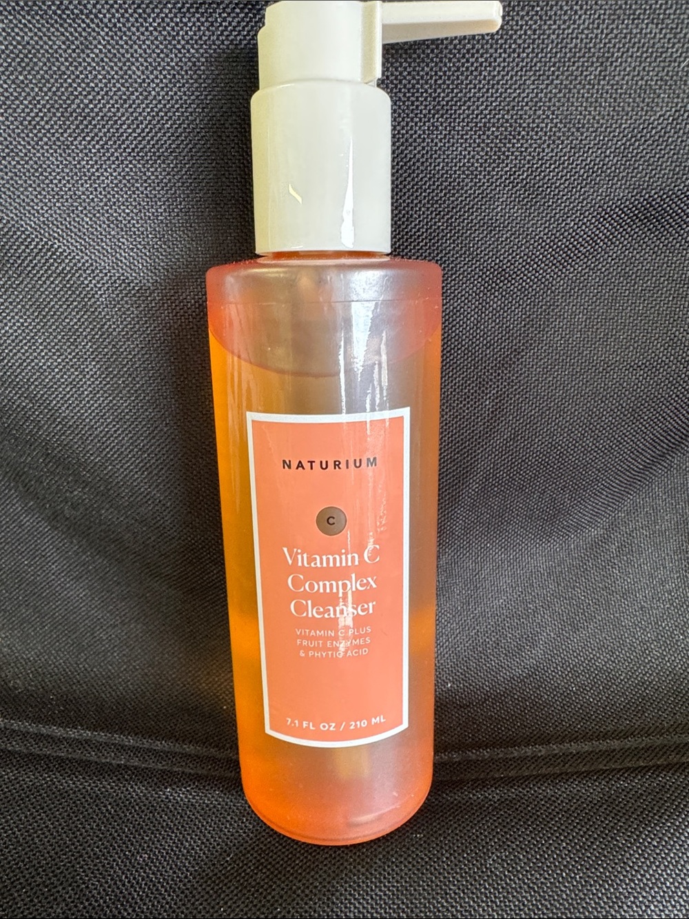 Naturium Vitamin C Complex Cleanser — Orange Brightening Facial Cleanser